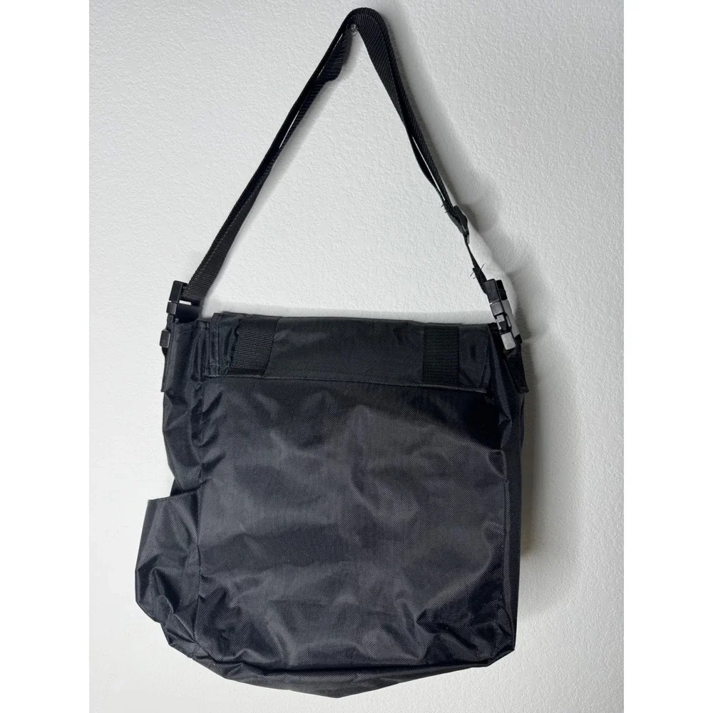 Dallas Cowboys Messenger Bag Black Nylon NFL Star Logo Crossbody Travel Bag